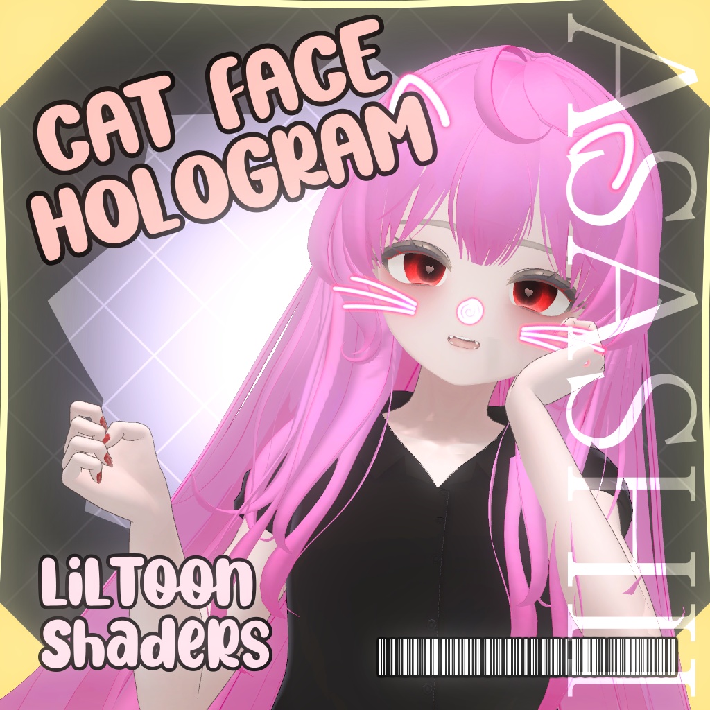 🐈 Cat / Fox Holographic face 🦊