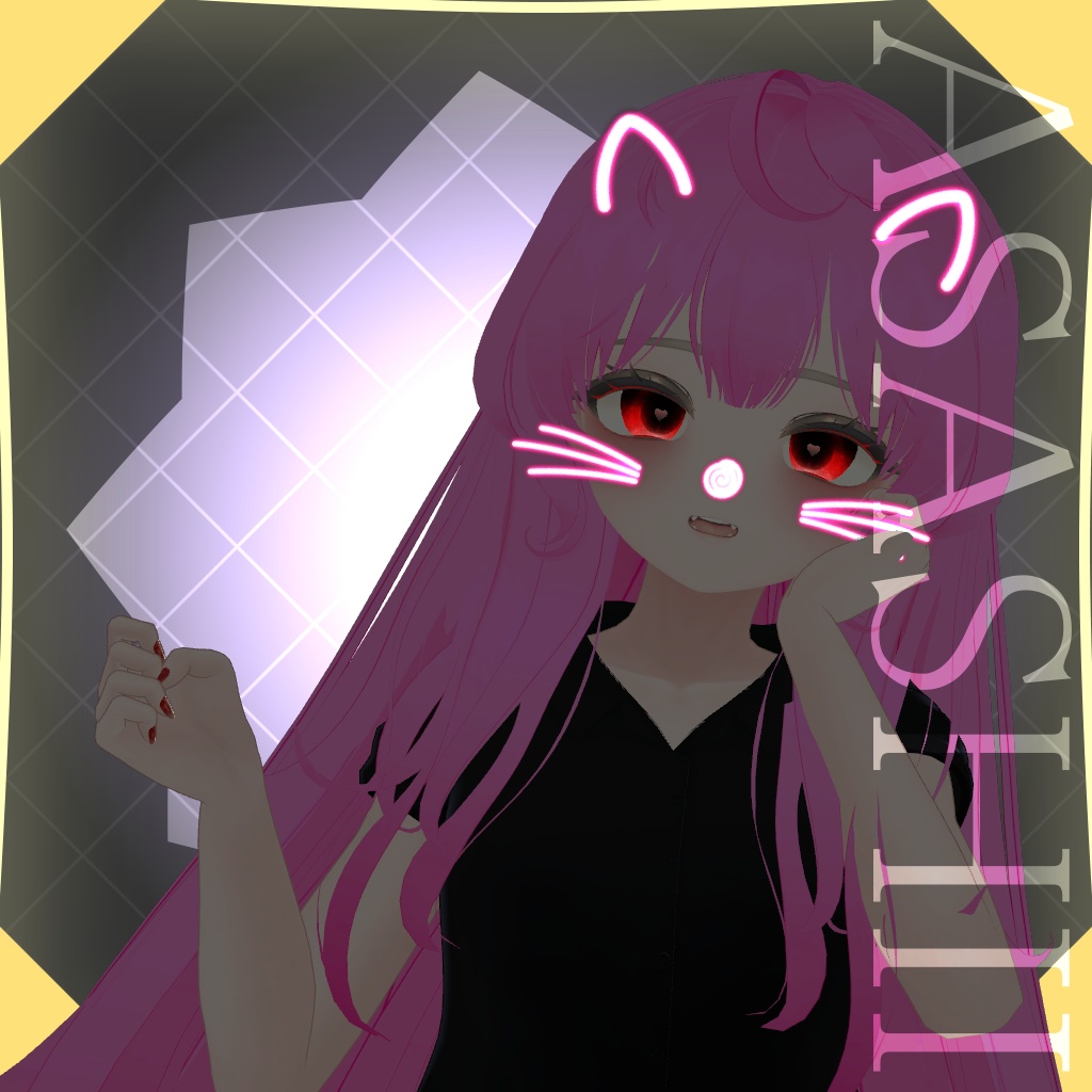 ๐ Cat / Fox Holographic face ๐ฆ