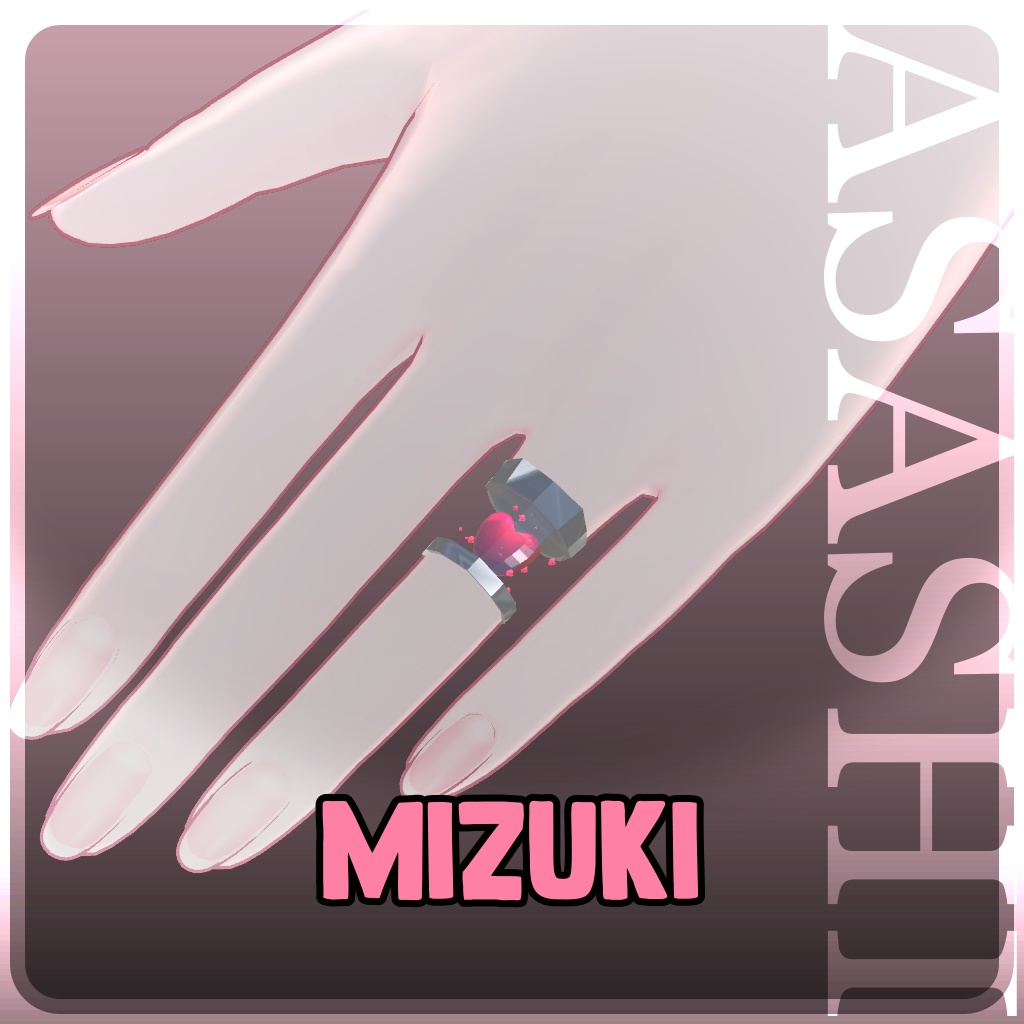 VRChat Hollow Finger Heart 💖🌟 「10 Avatars」