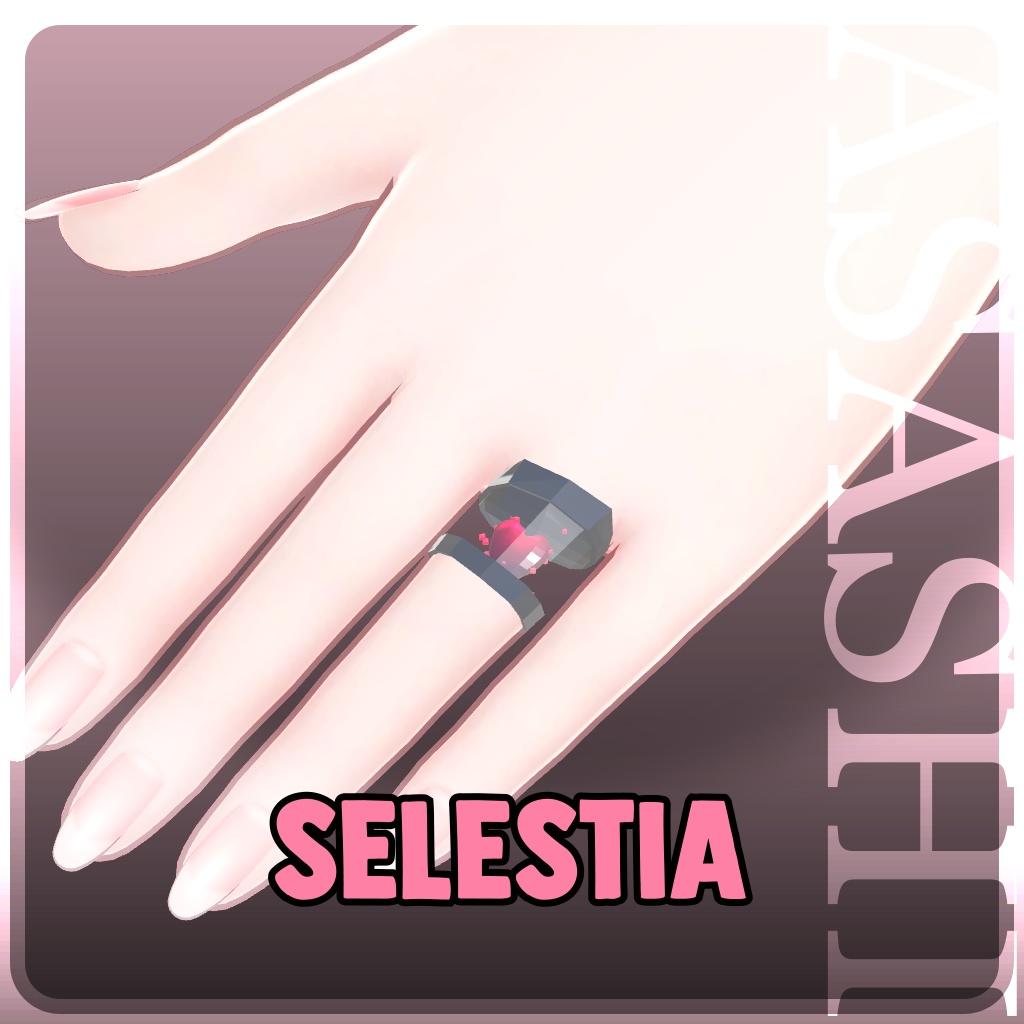 VRChat Hollow Finger Heart 💖🌟 「10 Avatars」