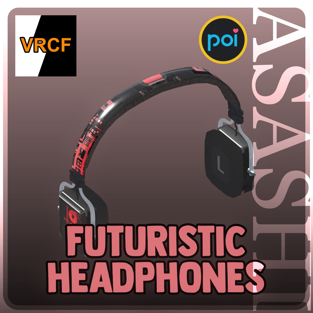 ๐ต Futuristic Headphones ๐ง