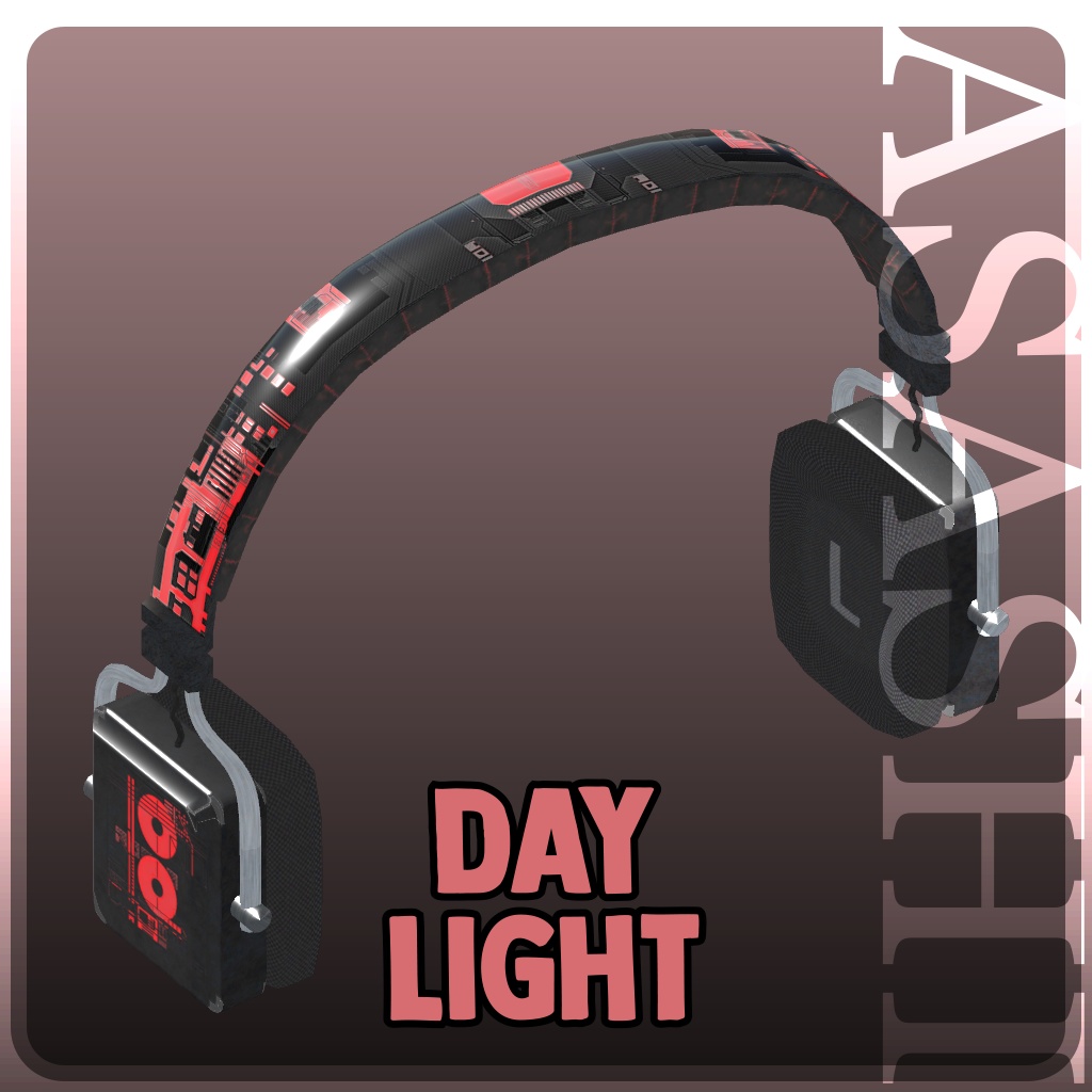 ๐ต Futuristic Headphones ๐ง