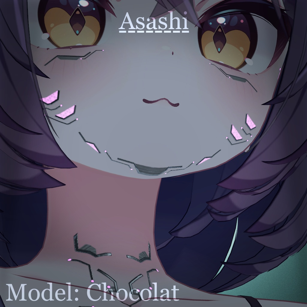 VRChat Cyber Tattoo [11 Avatars] 缩略图 10