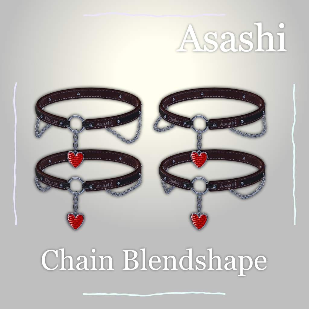 🥰 VRChat Choker 「12アバター | Avatars」 🔗