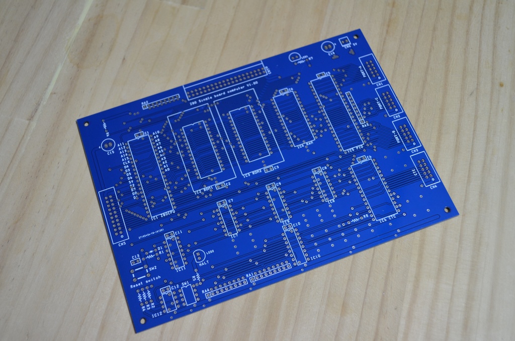 「Z80-CPU」 シングルボードコンピュータ用基板