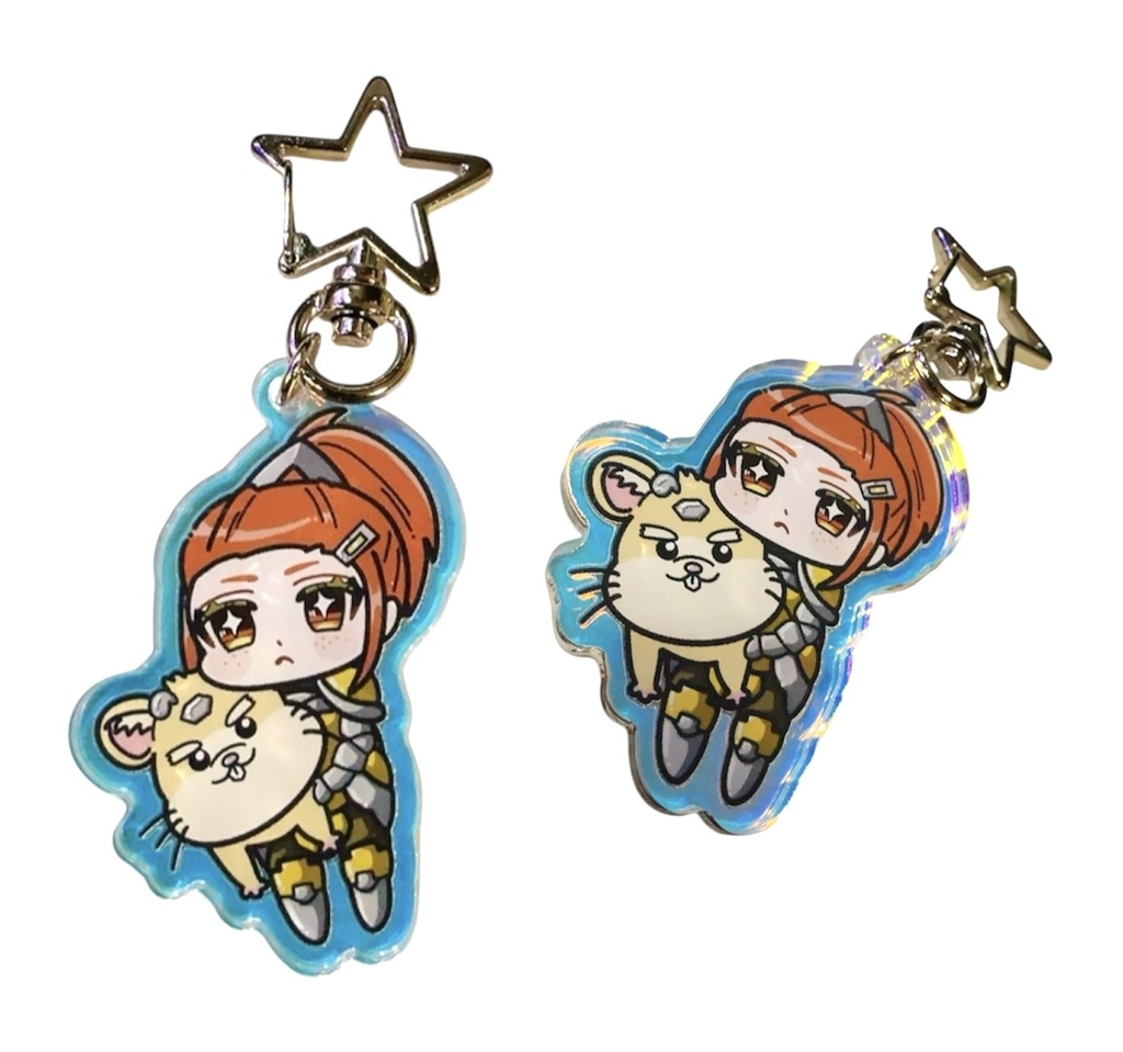 非公式【オーバーウォッチ】アクリルキーホルダーアクリルスタンドセット【Bセット】