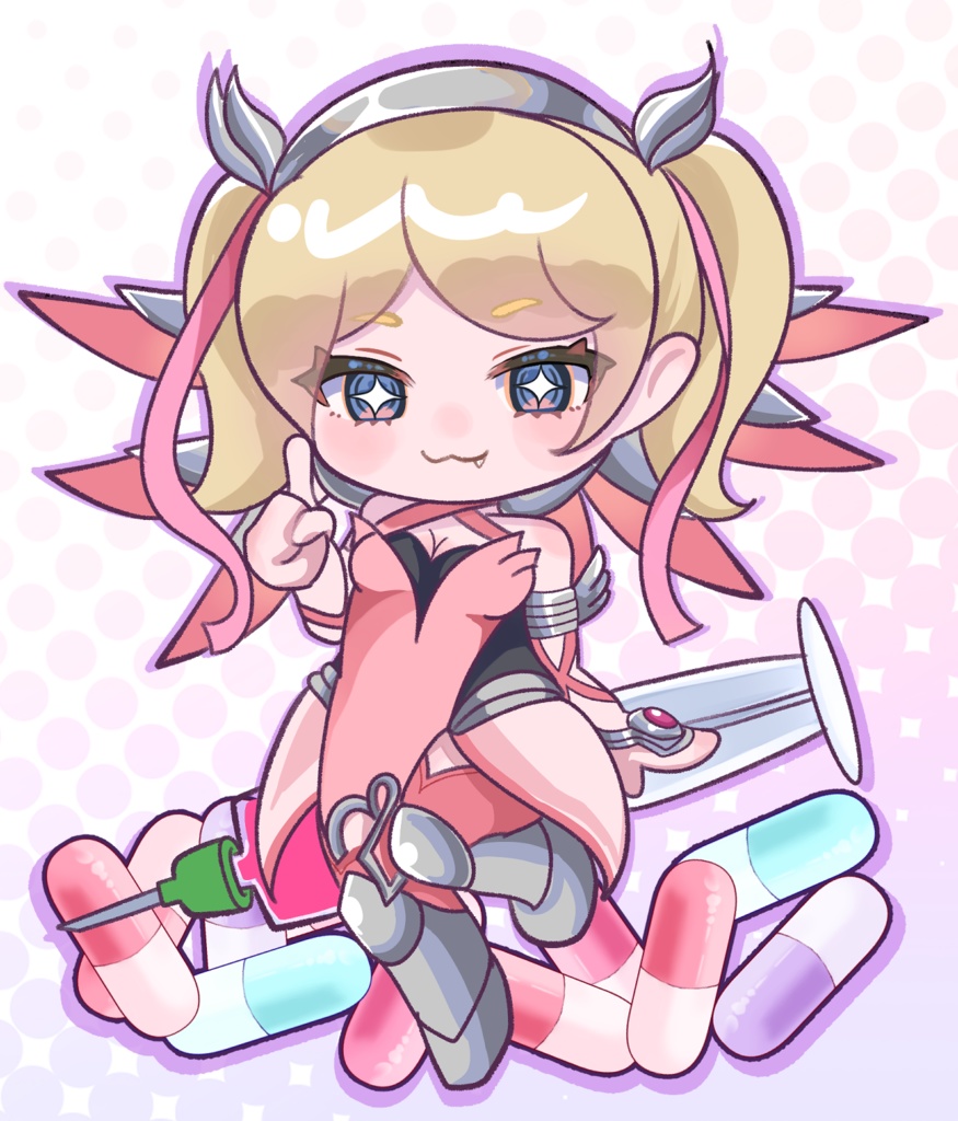 【非公式】オーバーウォッチ◽︎マーシーオーロラアクリルキーホルダー