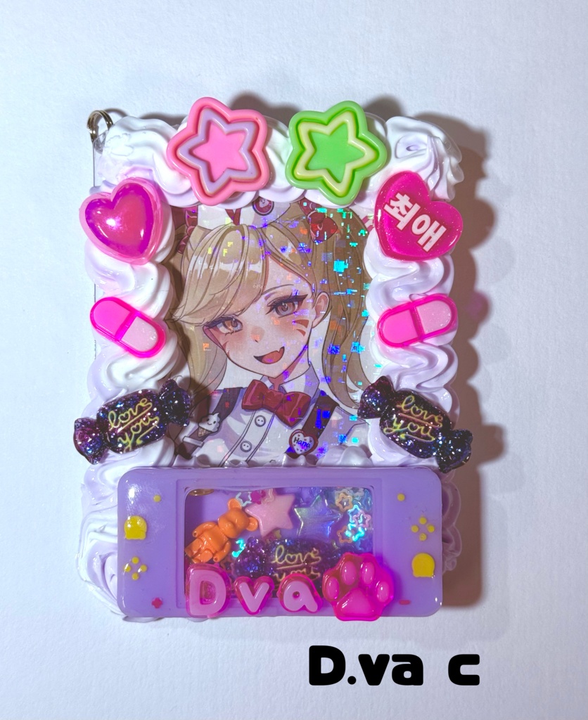 【非公式】d.va トレカケースデコ