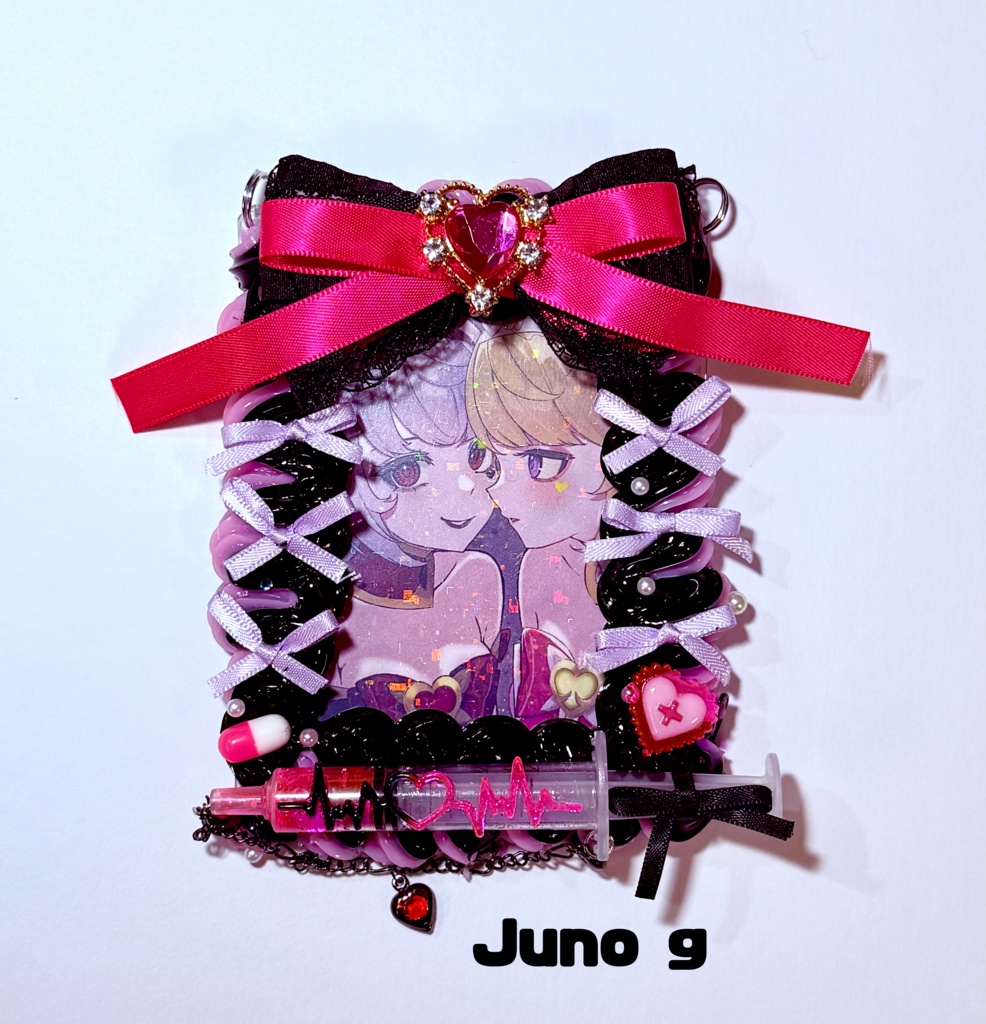 【非公式】オーバーウォッチジュノトレカケースデコ