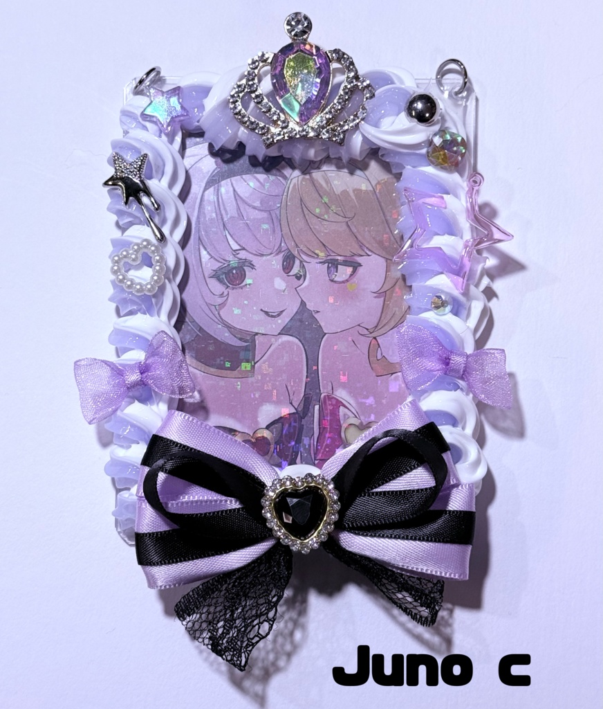 【非公式】オーバーウォッチジュノトレカケースデコ