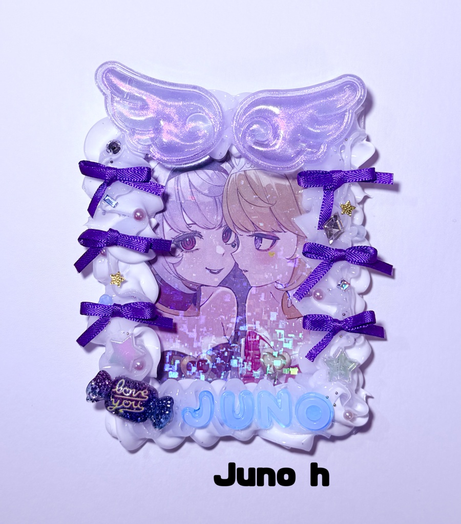 【非公式】オーバーウォッチジュノトレカケースデコ