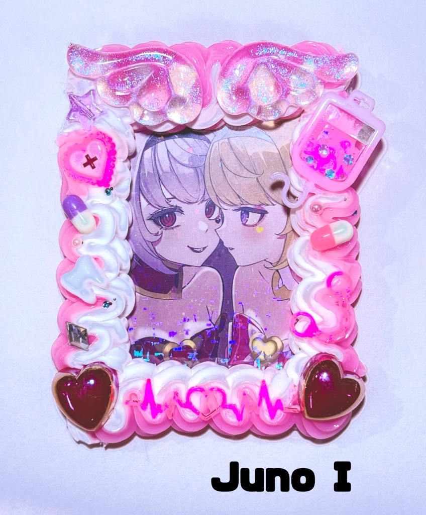 【非公式】オーバーウォッチジュノトレカケースデコ