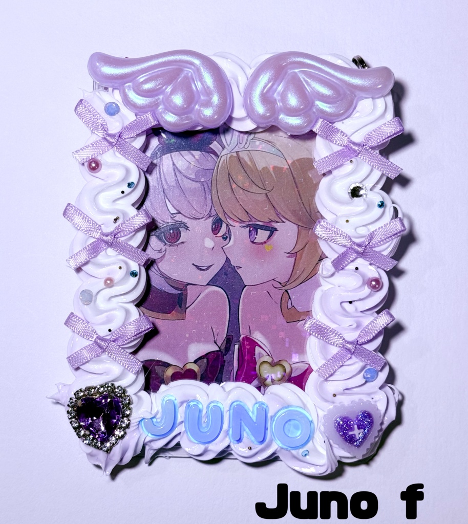 【非公式】オーバーウォッチジュノトレカケースデコ