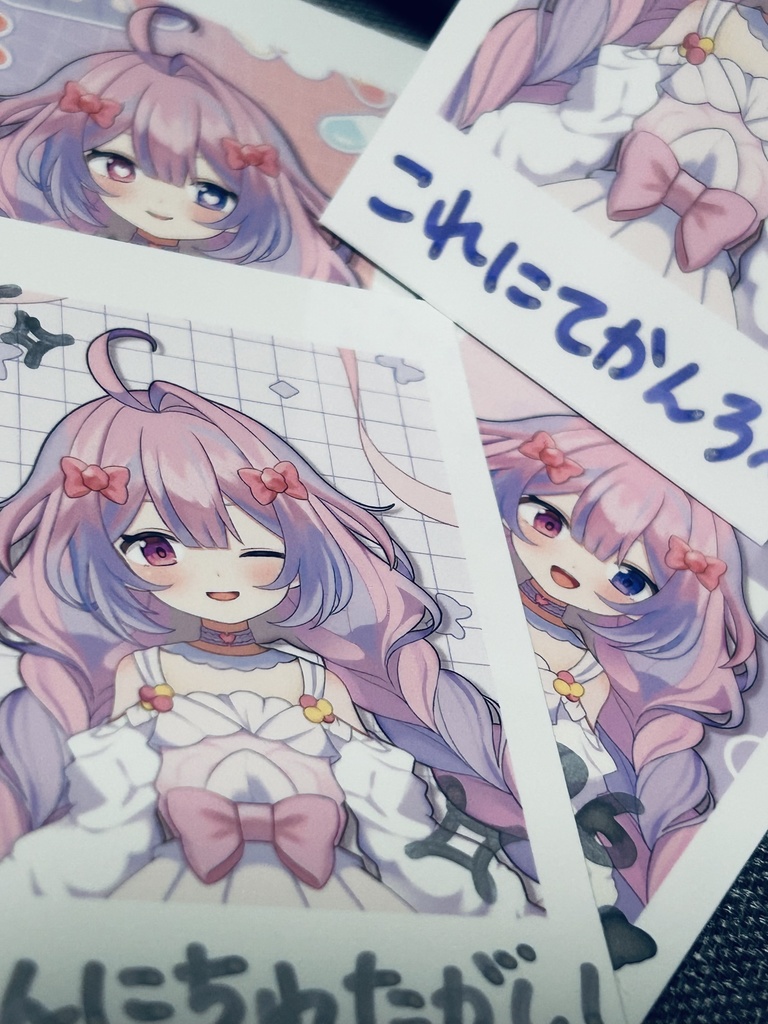 わたかん　直筆コメント付きチェキ（ランダム4種）