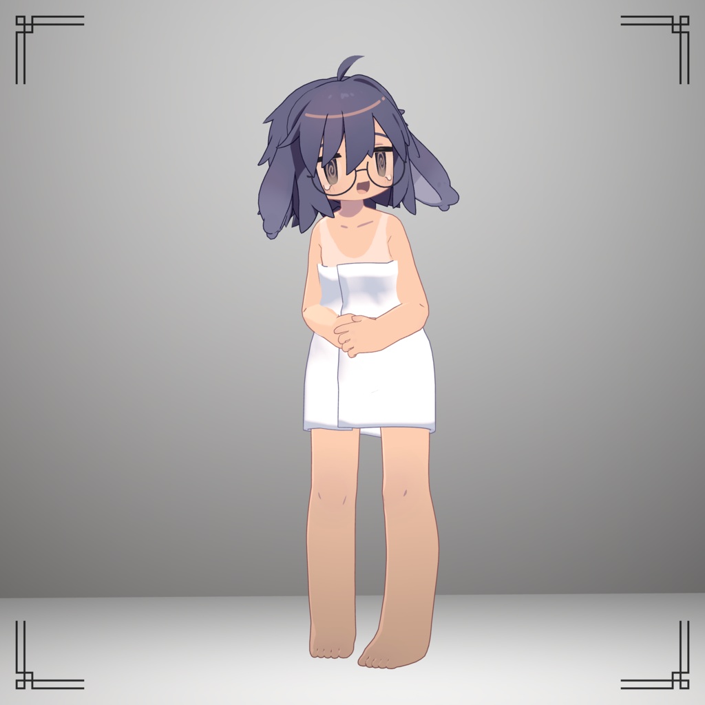 うささきのスクール水着日焼けテクスチャ