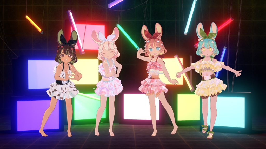 【31アバター対応】スク水日焼けテクスチャ