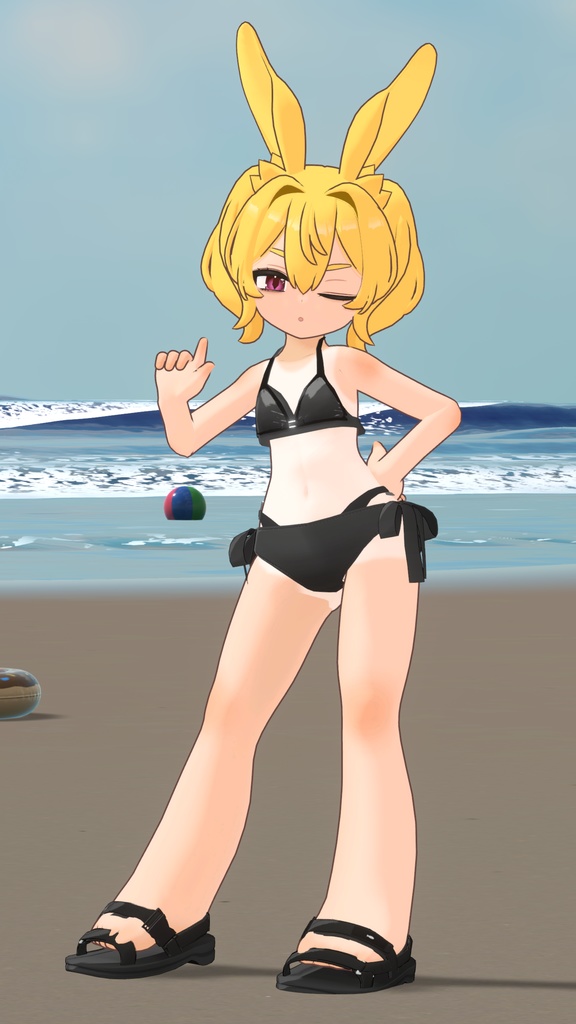 スク水日焼けテクスチャ