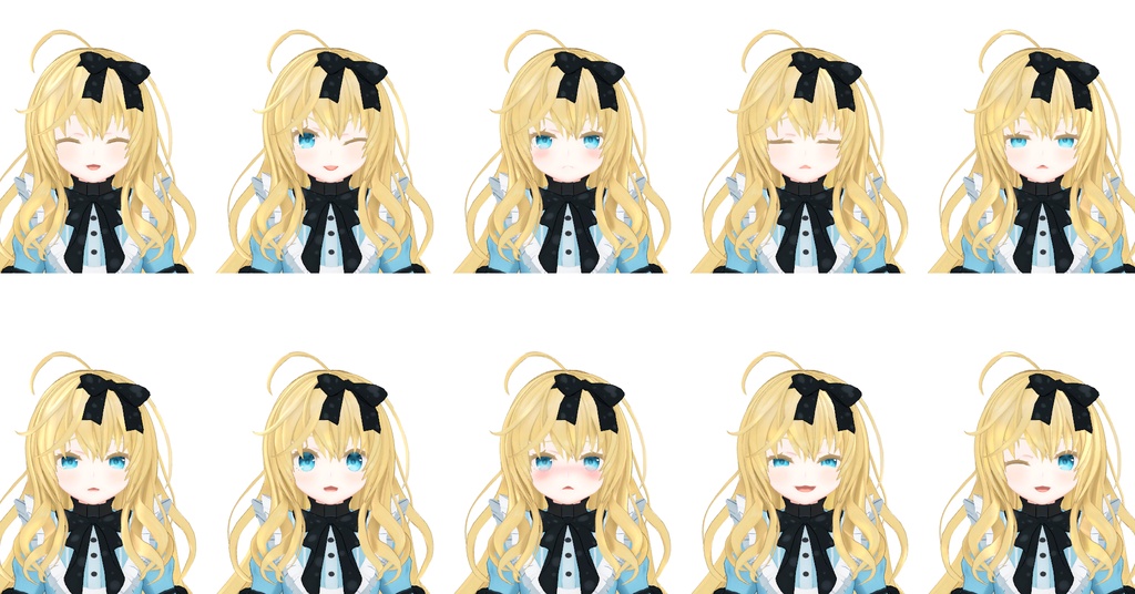 【オリジナル3Dモデル】Elise