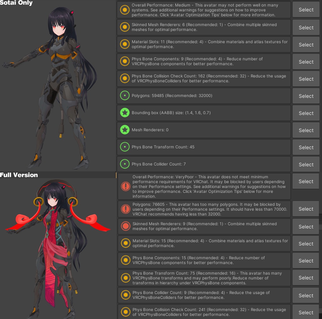 【オリジナル3Dモデル】サイボーグ"ホンチェン"/红尘/HongChen