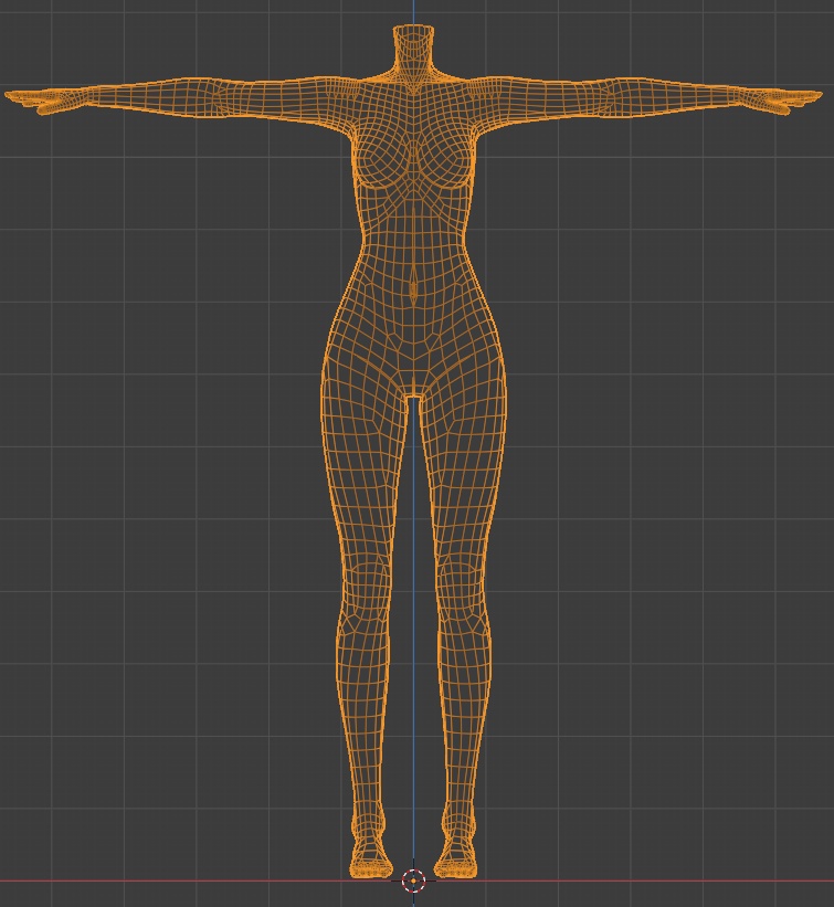【無料/CC0】アバターを作るための素体