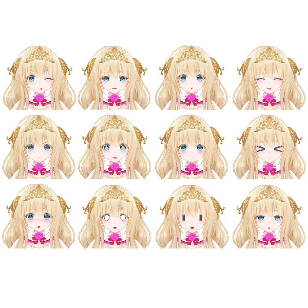 【オリジナル3Dモデル】プリンセス“ヘレン”/Princess Helen