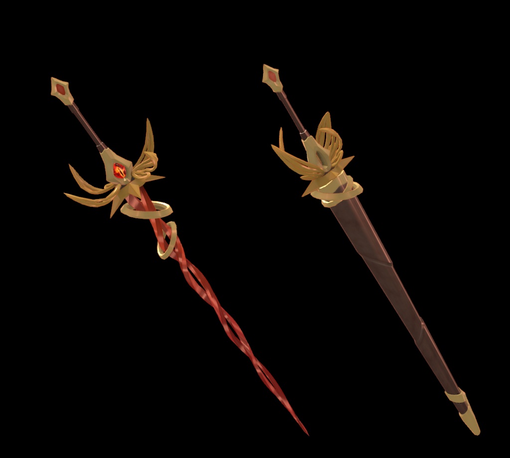 【VRC想定】魔剣スピラリス/Magical Sword "Spiralis"