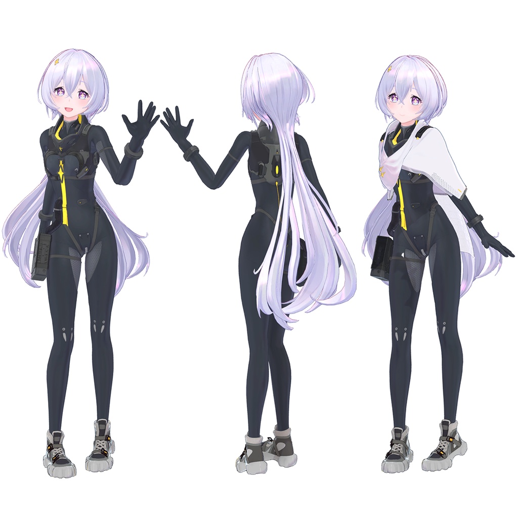 【オリジナル3Dモデル】コスモスデリバリー“エリン”/Erin/艾琳