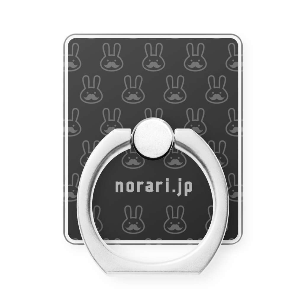 ひげうさぎリング Dark Gray