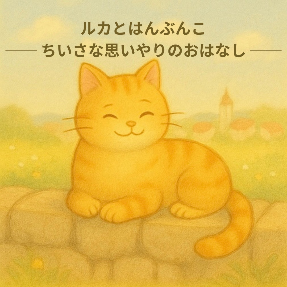 ルカとはんぶんこ   ── ちいさな思いやりのはなし ──