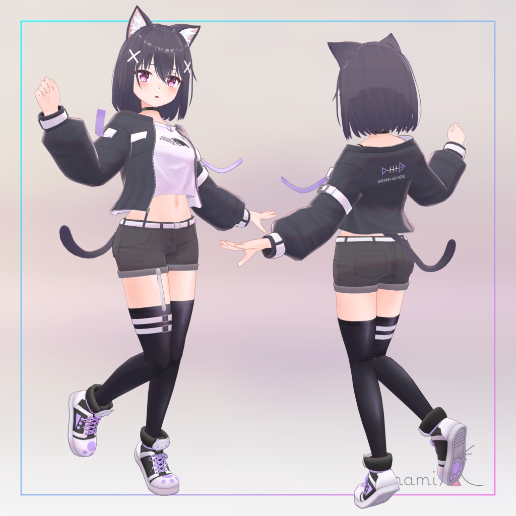 『ここね』-Kokone-【オリジナル3Dモデル】