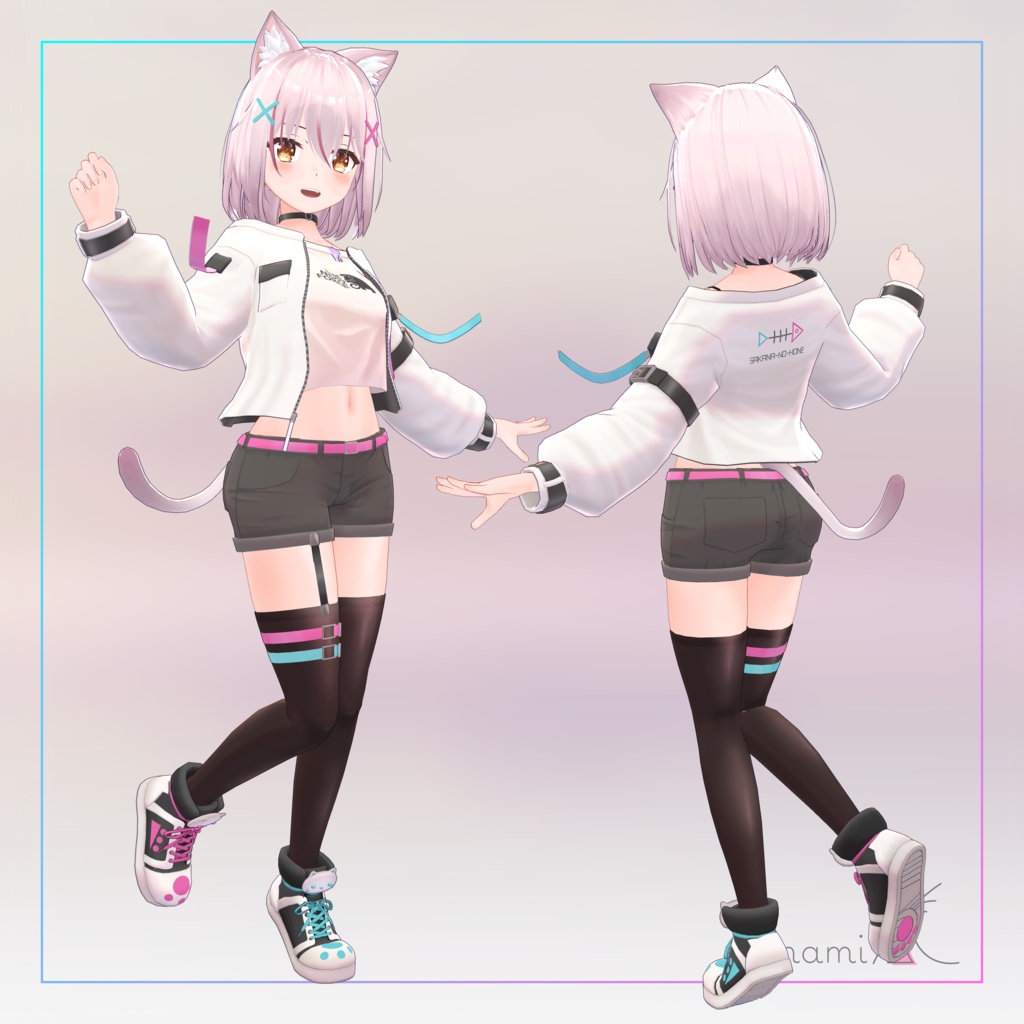 『ここね』-Kokone-【オリジナル3Dモデル】