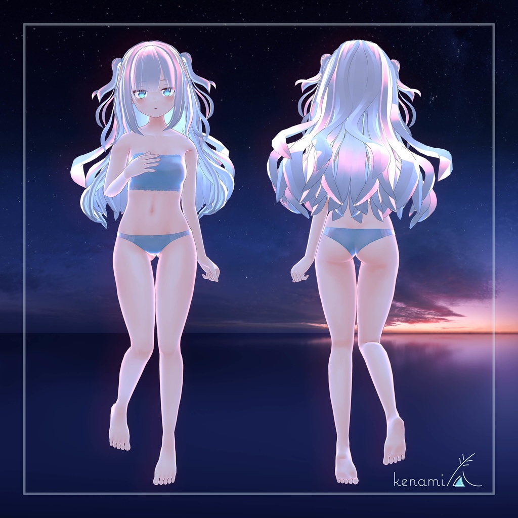 『みづき』-Mizuki-【オリジナル3Dモデル】