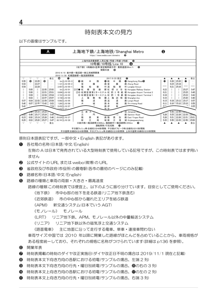 【旧版】中国シティ時刻表vol.2 2020年春号