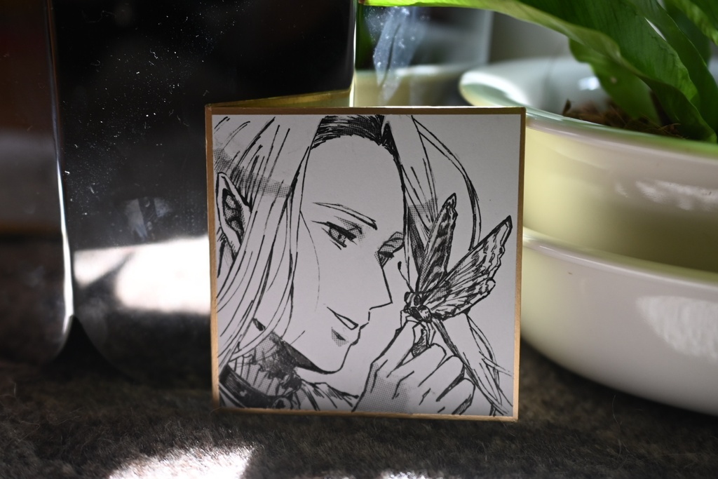 一次創作豆色紙　エルフ男性
