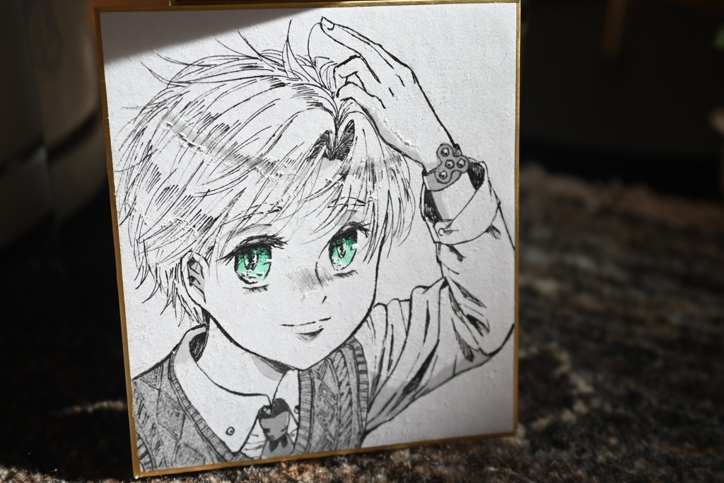 一次創作ミニ色紙『きまさの冒険』きまさと理人