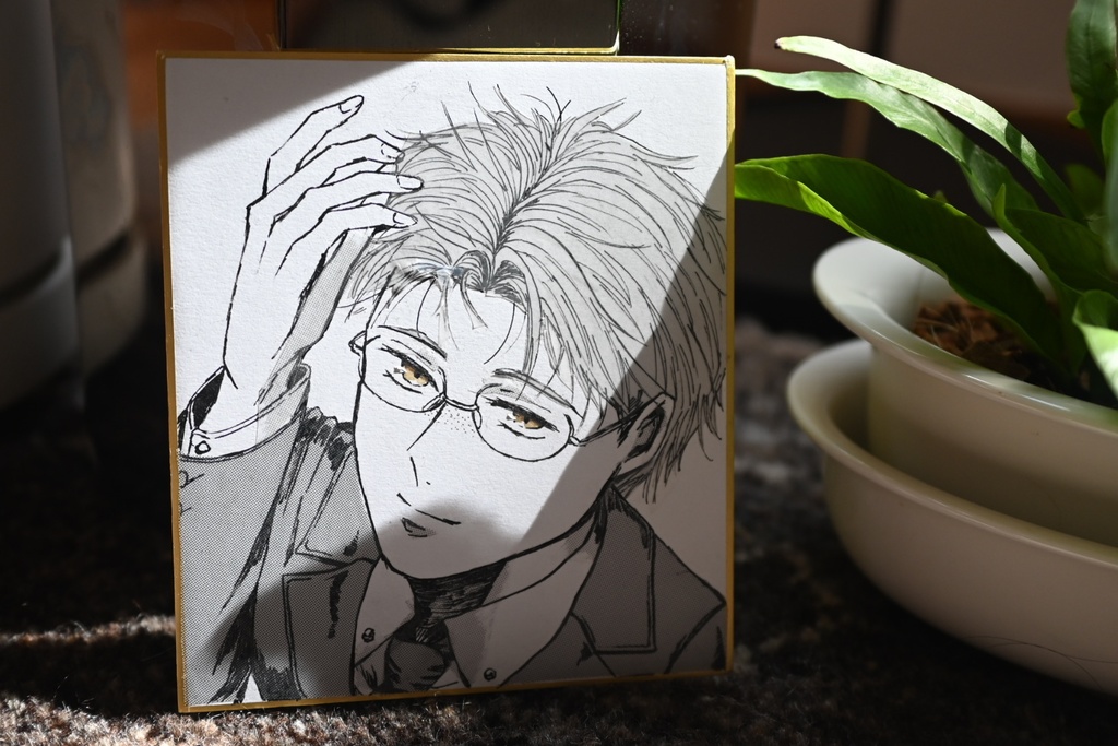 一次創作ミニ色紙『きまさの冒険』きまさと理人