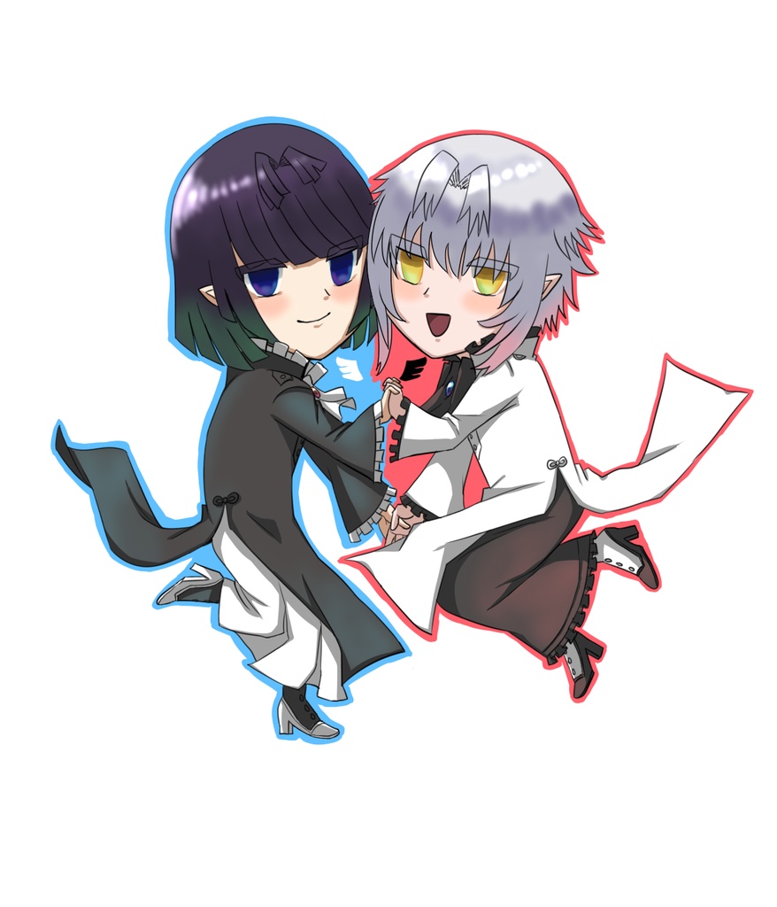 ノアール&ブランのアクキー♊