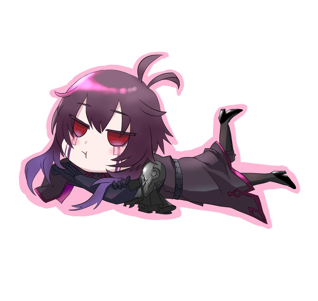 カル様のアクキー(Ⅲ)💜(コーティングなし)