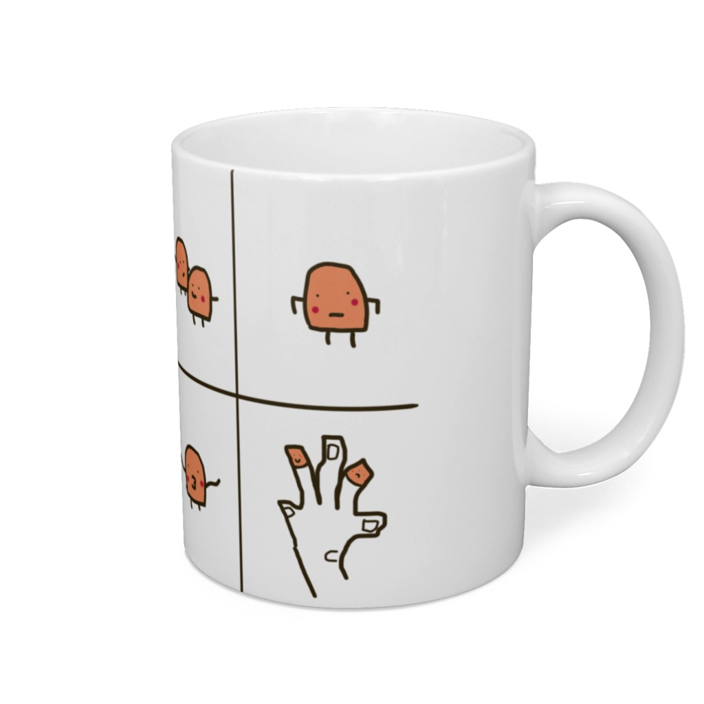 ゆびさっくくんマグ