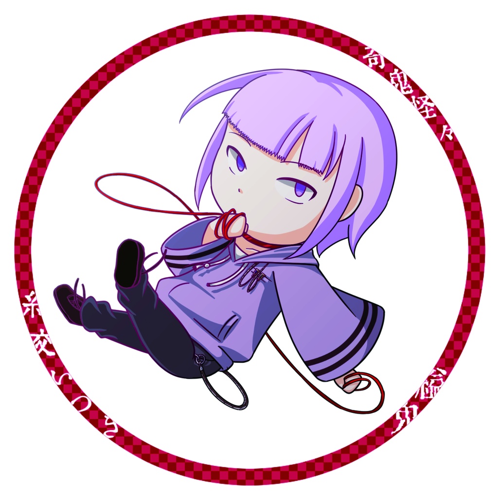 アクリル根付ストラップ