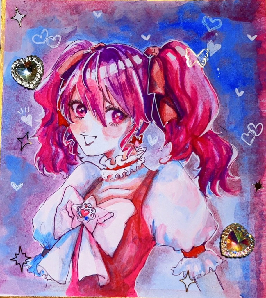 魔法少女 色紙