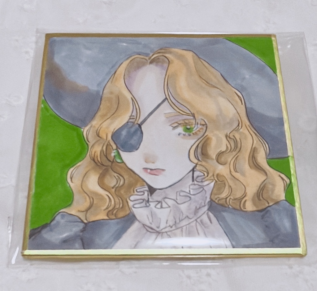 豆色紙　魔女