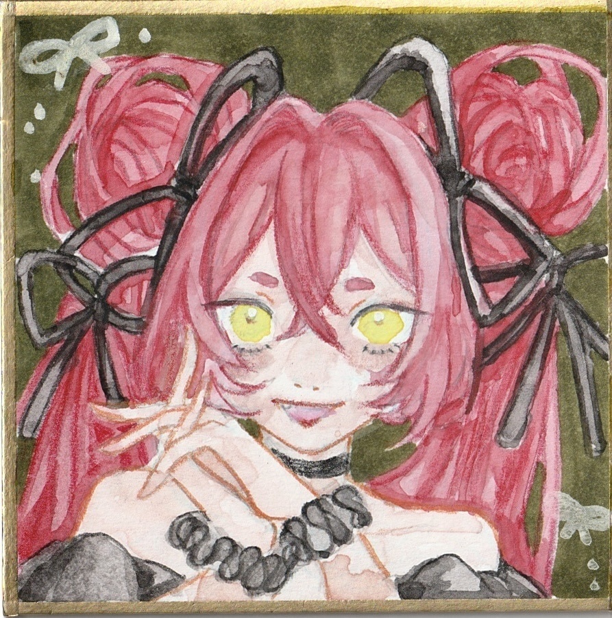 色紙原画（豆）