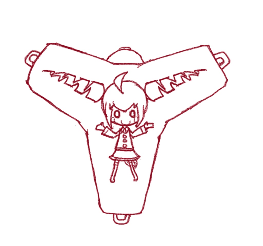 【Flee DL】イラスト「重音テトラ」【フリーダウンロード】