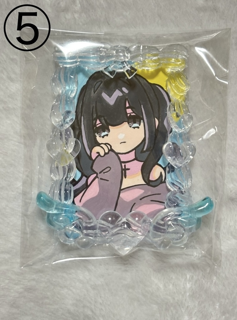 女の子は可愛い!原画入りデコトレカケース