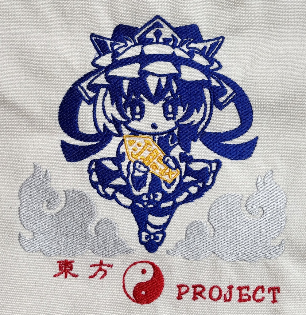 刺繍トートバッグ