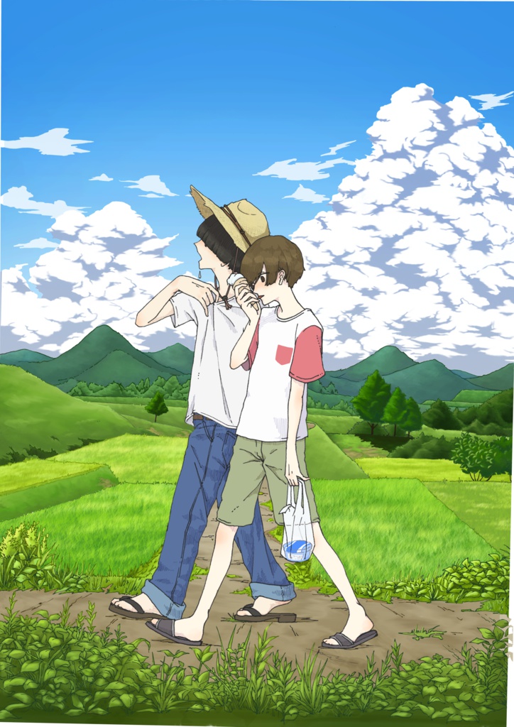 夏 ポストカード