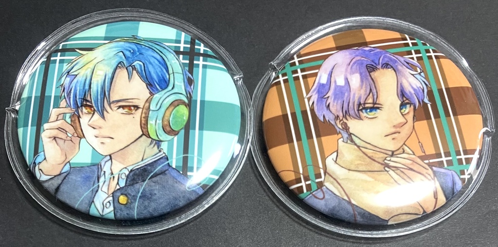 缶バッチロゼット+ポスカセット