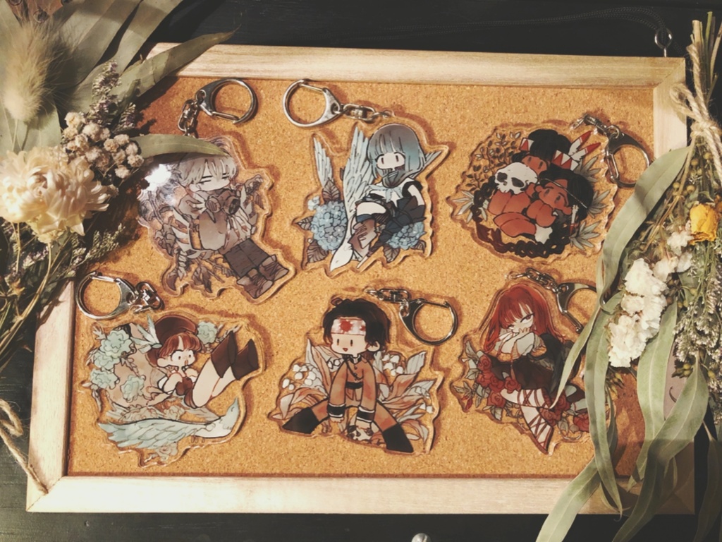 GOAアクリルキーホルダー