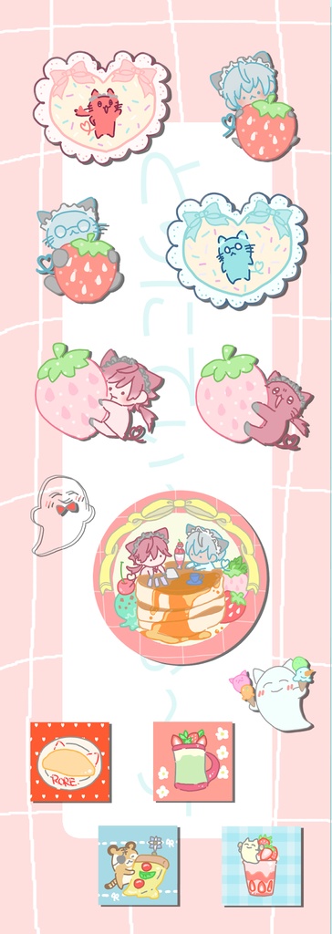 ぷくぷくちっこいシール（とりにてぃ～ふぉ～す）